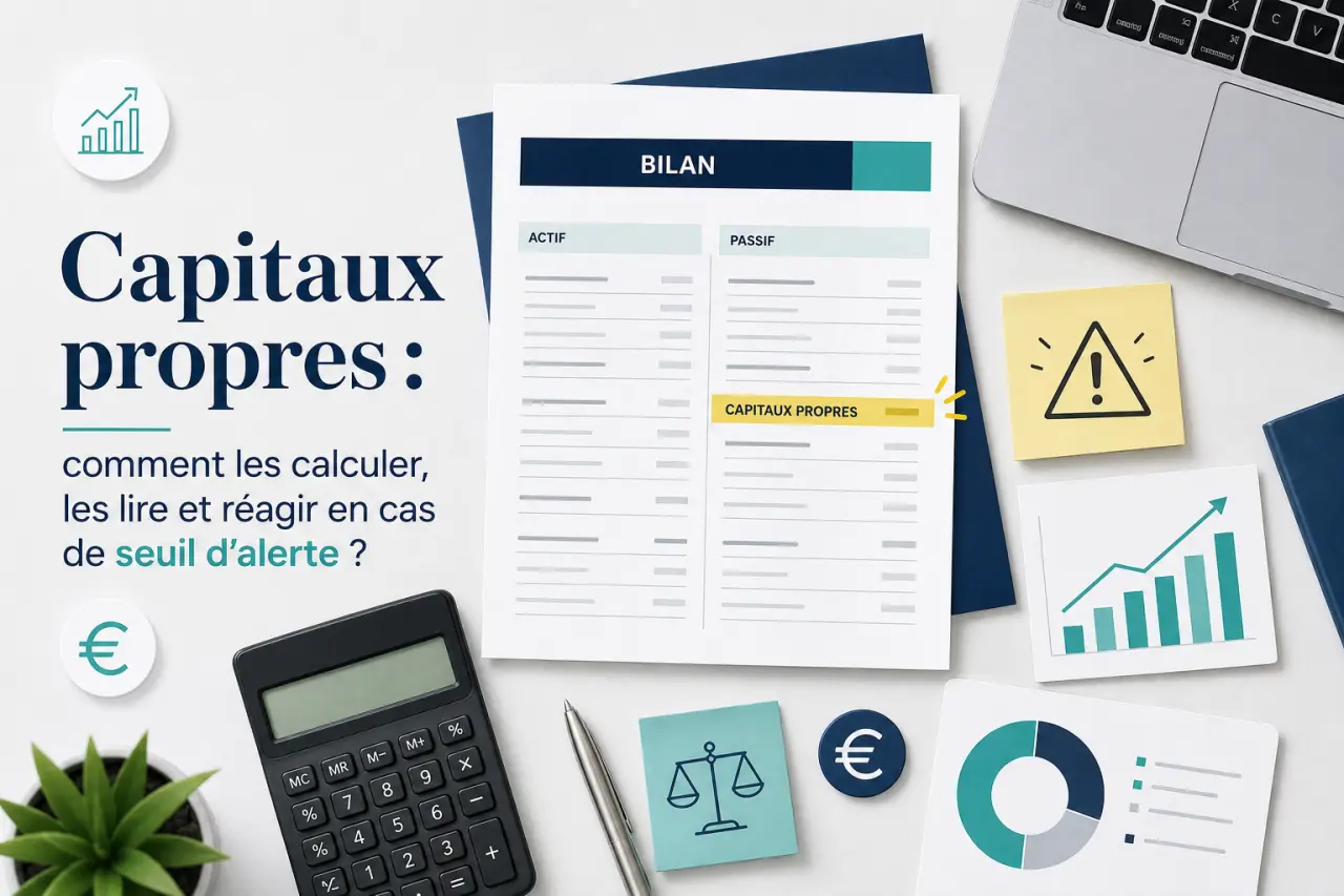 Capitaux propres : comment les calculer, les lire et réagir en cas de seuil d’alerte ?