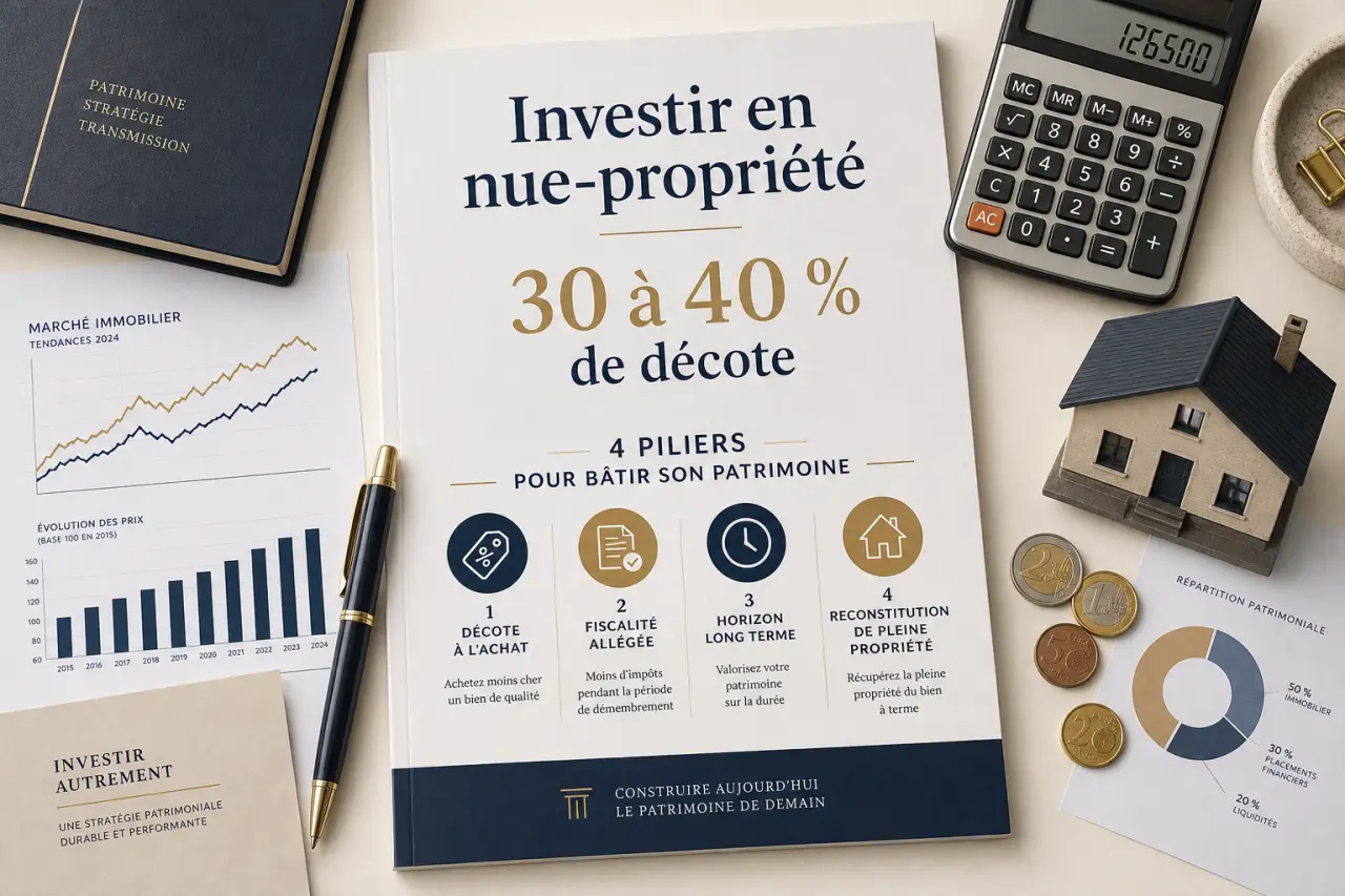 Investir en nue-propriété : 30 à 40 % de décote et 4 piliers pour bâtir son patrimoine