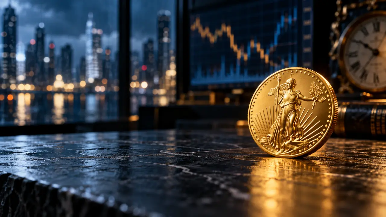 Lingots et pièces d'or évoquant la protection du patrimoine face à l'inflation